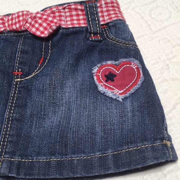 0-3m (6/$20) Denim Jean Skirt by Old Navy - Picture 2 of 8